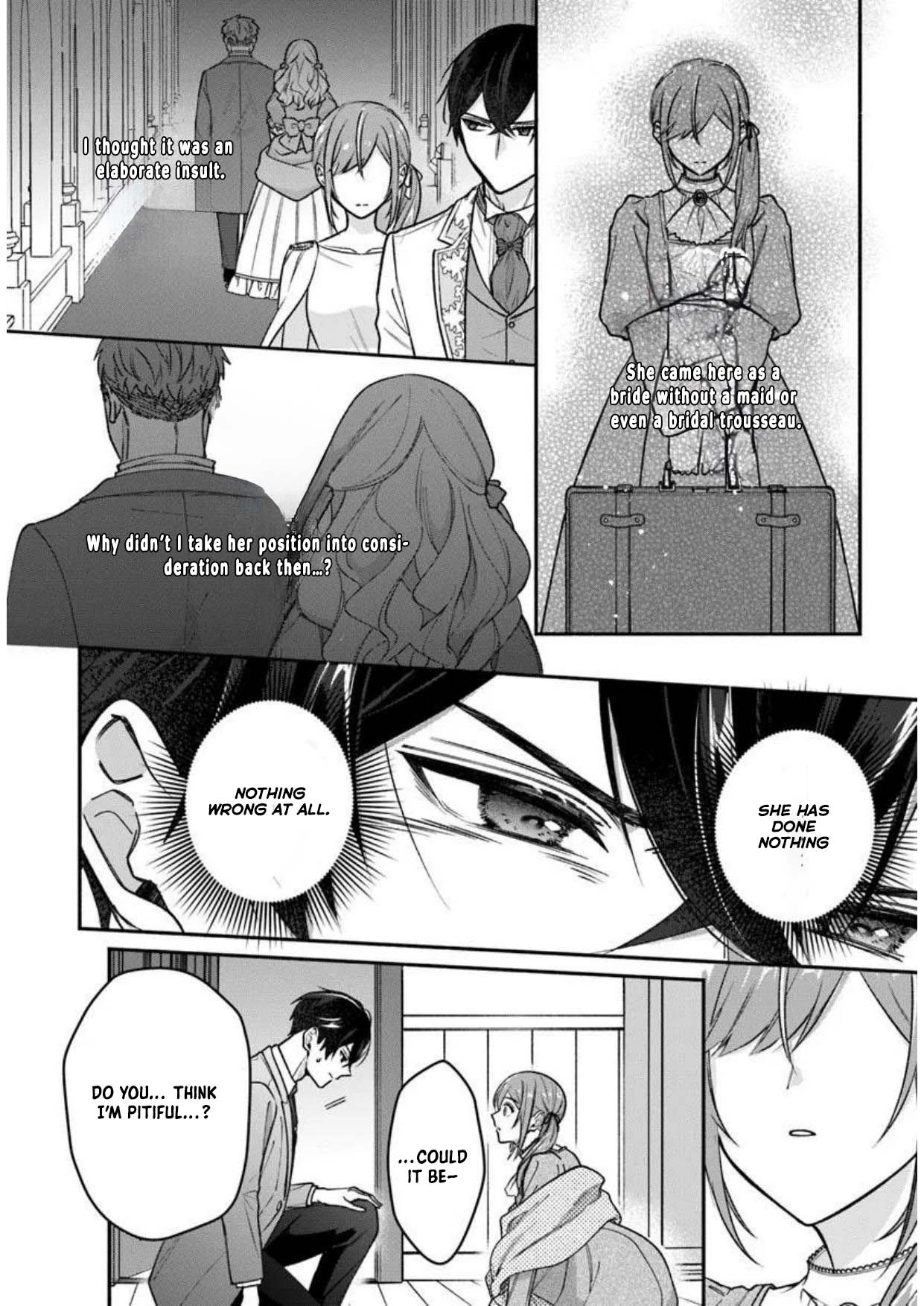 I Told My Political Marriage Husband "You Don't Have to Love Me," and That's When the Spoiling Began Chapter 6 Page 23